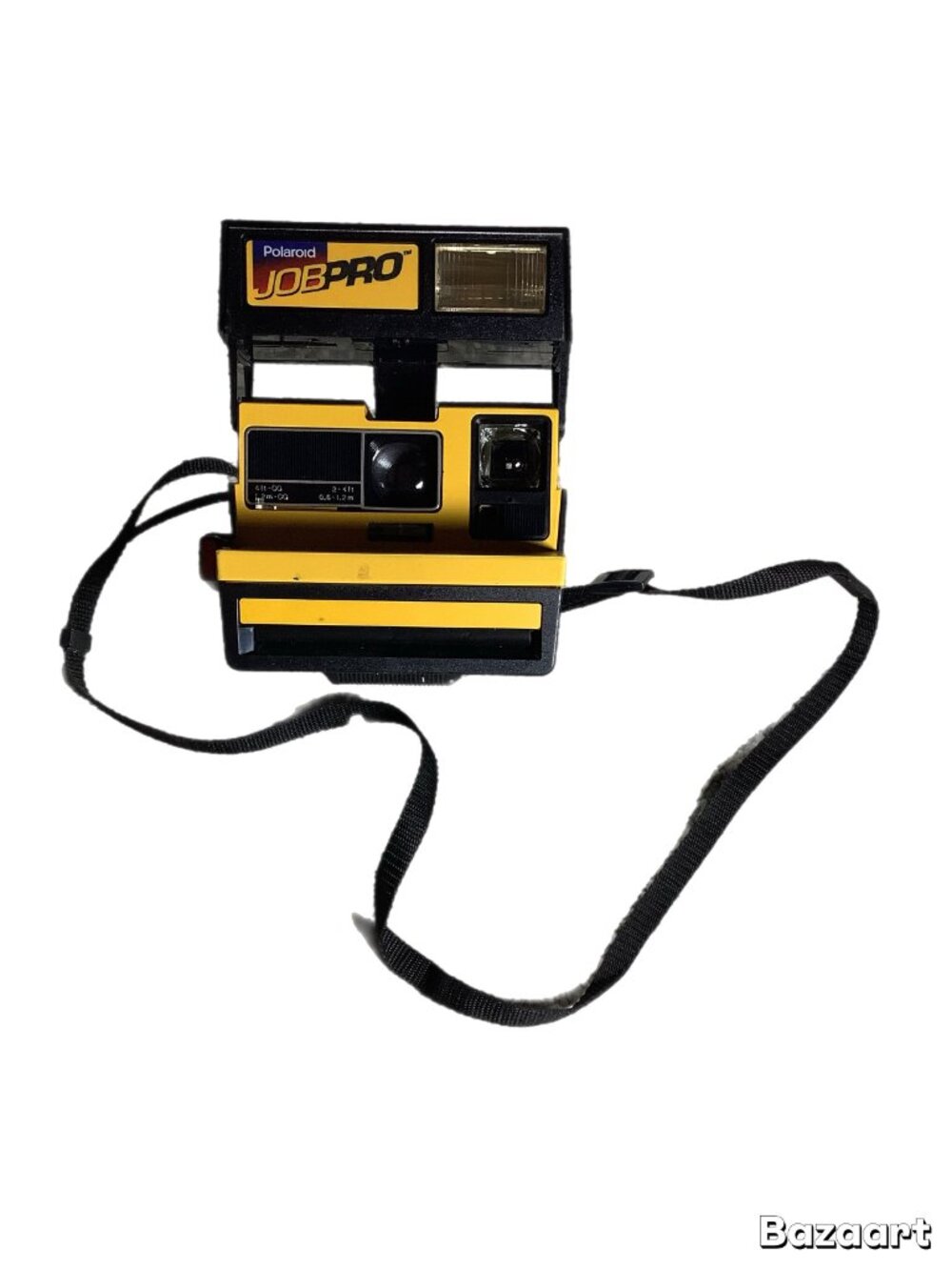 Polaroid Job Pro 600 Instant Film Camera Vintage Black & Yellow (214)